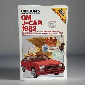 Chilton 7059 GM J-Car 1982 Repair & Tune-Up Guide Good Clean - Foto 1 di 6