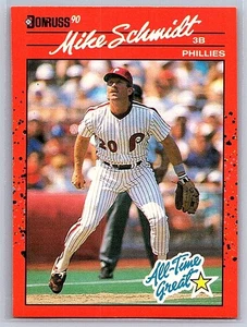 Mike Schmidt - 1990 Donruss #643 - Philadelphia Phillies - Imagen 1 de 2