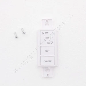 Spektrum Smart Bluetooth Wireless White SPK-CTRL-W-RGBTW Wallplate Remote On/Off - Picture 1 of 6