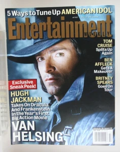 Hugh Jackman Van Helsing Tom Cruise Britney March 2004 #757 Entertainment Weekly - Picture 1 of 13