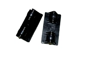 DUAL WHEELS drehfeste Kunststoffräder, Gepäckaufsatz, abnehmbar, 2 Stück (E) - Bild 1 von 9