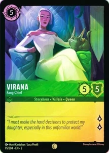 Virana - Fang Chief (common) Cold Foil Emerald Rise of the Floodborn - Picture 1 of 1