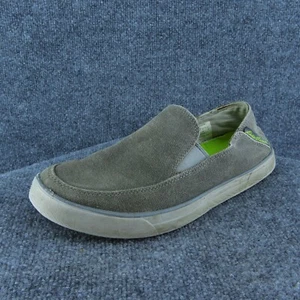 Eddie Bauer Herren Slipper Schuhe Grau Stoff Slipper Größe 10 Medium - Bild 1 von 8