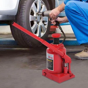 Air Hydraulic Bottle Jack 30-Ton Manual Heavy Duty Car Lift Jack for Auto Truck - Picture 1 of 12