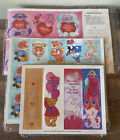 Lot de 3 ensembles de cartes Saint-Valentin vintage 1988-89 Current Inc animaux amitié
