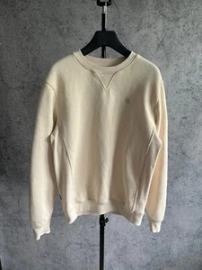 Sudadera Para Hombre G-Star Cruda Cuello Redondo Beige Talla XS Manga Larga Pullover Mini Logo - Imagen 1 de 21