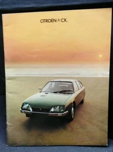 CITROEN CX Car Sale Brochure c1977 UK Marker CX2000 Pallas Safari Gti Prestige - Picture 1 of 10