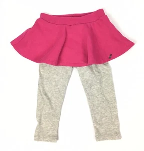 Diesel Girls Planib Trousers Grey Leggings with Pink Skirt $45 NWT - Picture 1 of 3