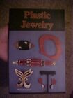 PLASTIC JEWELRY;  ID, VALUES  Kelley,  Schiffer bracelets, pins, necklaces (1987