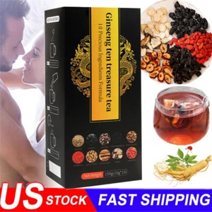 Té de seis tesoros de ginseng, té de riñón, té de hígado, té de dátiles rojos, salud renal - Imagen 1 de 21