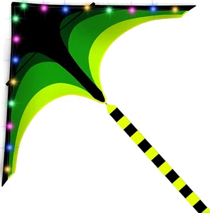 Cometa Delta LED con 30 Luces - Fácil de Volar, Duradera, Baterías Incluidas - Imagen 1 de 12