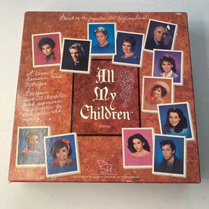 🔥VINTAGE 1985 "ALL MY CHILDREN" BOARD GAME!! 100% COMPLETE! ABC DAYTIME TV SHOW - Picture 1 of 8