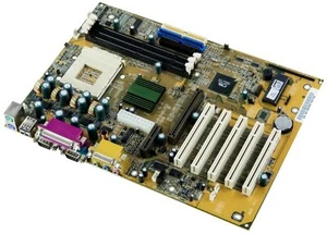 Shuttle AK12 V1.1 Via VT8363 Socket 462 3x Sdram AGP 5x PCI ATX Mainboard - Picture 1 of 2