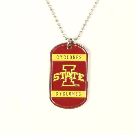 Iowa State Cyclones Dog Tag Necklace - NCAA Cover