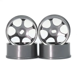 Drift Tires Metal Wheel Hub For Wltoys 1/28 MINI-Z AWD AMZ MINI-Q AMR GLA IW04 - Picture 1 of 7
