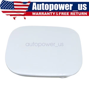 1Pcs White Fuel Door Gas Filler Lid Cover Cap for 06-12 Toyota RAV4 77350-42070 - Picture 1 of 13