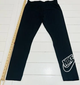 NWT NIKE Boys Training Tight Fit Leggings Pants Full Length XL BLACK - Picture 1 of 6
