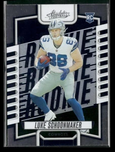 Panini Absolute #121 2023 Luke Schoonmaker venta al por menor Dallas Cowboys novato - Imagen 1 de 2