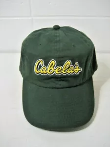 Cabela's embroidered adjustable cotton green cap/hat - Picture 1 of 5