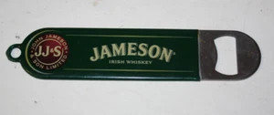 Abridor de botellas de cerveza verde de whisky irlandés Jameson de colección de metal - Imagen 1 de 2