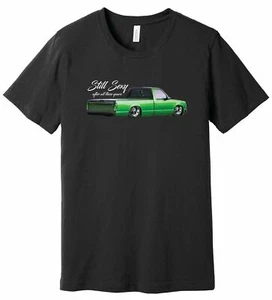 Still Sexy Mini Truck – Old School Chevy S10 - 100% Ringspun Cotton T-Shirt - Picture 1 of 1
