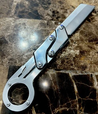 Morphing EDC Folding Pocket Knife All Steel Frame frame lock - Image 1 of 4