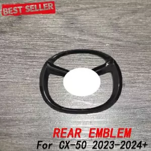 Gloss Black For 2023 2024 CX-50 CX50 Rear Emblem Replace Sticker New 1pc - Bild 1 von 1