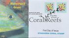Romp Cachets 5366 Coral Reefs Bluestriped Grunt Staghorn Coral Stamp
