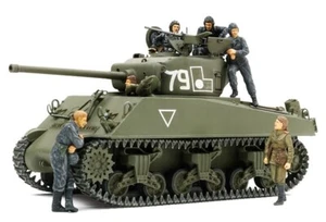 Tamiya 25105 1/35: Ruso Segunda Guerra Mundial M4A2 (76) W Sherman Kit Modelo Plástico Nuevo en Caja - Imagen 1 de 3