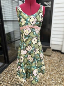 Silk Floral Dress by Oasis - Size 10 - Picture 1 of 5