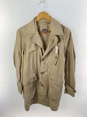 Mens Engineered Garments Engineered Garments Trench Coat XS Nylon CRM - Image 1 of 4