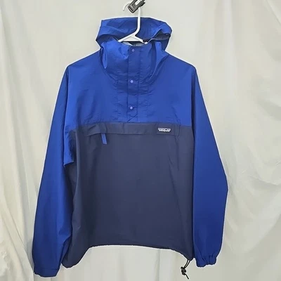 Vtg Patagonia Pneumatic Pullover Coat Windbreaker Blue Men's Sz M Style 83112 - Image 1 of 4