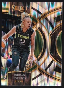 Jordan Horston 2024 Panini Select WNBA SILVER FLASH Prizm PREMIER Level #104 Sto - Bild 1 von 2