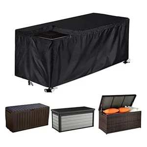 Garden Waterproof Garden Storage Box Cover Heavy Duty Storage Box Cover - Picture 1 of 12