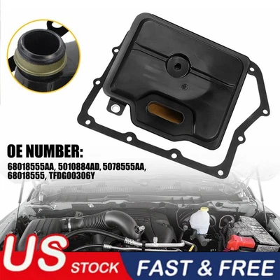 Nuevo cárter de aceite de filtro de transmisión para Dodge Grand Caravan 2009-2016 68018555AA Foto 1 de 4