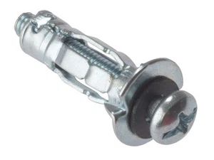 ForgeFix - Ancrage mural creux ZP M4 x 20mm Sac de 10 - Afbeelding 1 van 1