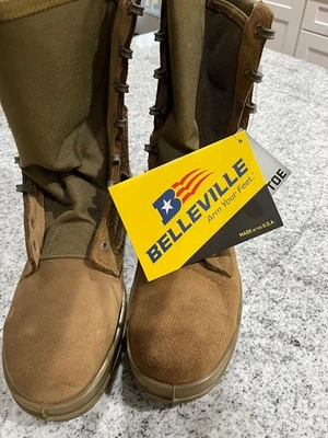 Bota de combate Belleville 550 ST para hombre USMC - tostada (10,5R) Foto 1 de 4