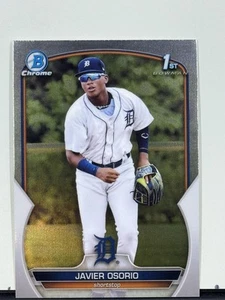 2023 Bowman #BCP-4 Javier Osorio Chrome Prospects - Picture 1 of 2