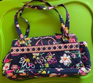 Vera Bradley Double Handle Double Zipper Purse - Picture 1 of 4