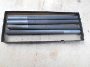 DISSTON 6" x 1/2" NO. 0 CUT BENCH FILING MACHINE FILES , LOT OF 4 - Picture 1 of 1