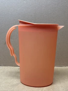 TUPPERWARE ORANGE 3333C IMPRESSIONEN 8 3/4 TASSEN 2,1 L WIPPDECKEL KRUG - Bild 1 von 8