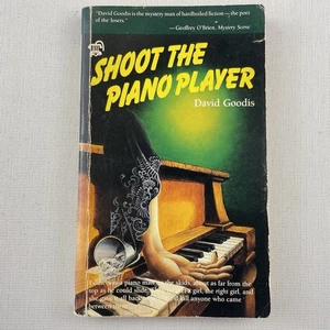 Shoot the Piano Player by David Goodis (1st Black Lizard 1987 Edition) PB Book - Picture 1 of 16