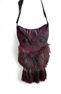 RARE IRIS APFEL OWL PURSE RARA AVIS Women’s Bag Excellent Cond Unique Leather - Image 1 of 4