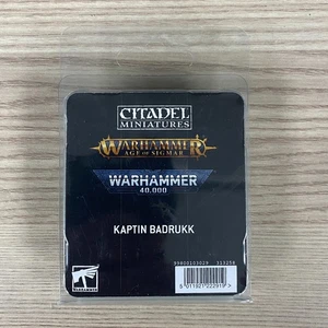 KAPTIN BADRUKK WARHAMMER 40K 40,000 FINECAST RESIN GAMES WORKSHOP BOSS WARBOSS - Picture 1 of 7