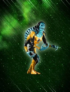 Blackest Night Series 2 Yellow Lantern Kryb Action Figure by DC Direct (Loose) - Picture 1 of 1