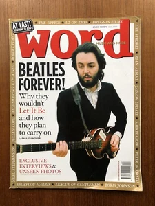 The Word magazine Dec 2003 Get Back Beatles McCartney Boris Johnson - Picture 1 of 8