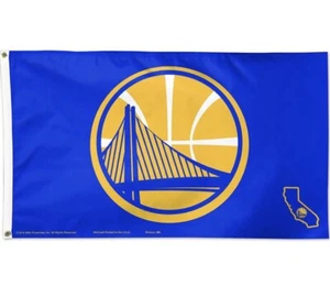 Golden State Warriors 3x5 Banner Flag Basketball NBA Grommets New - Picture 1 of 1