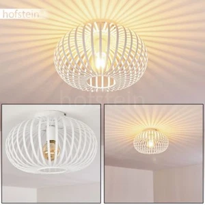 Lámpara de techo diseño sala de estar dormitorio tablas pasillo cocinas lámpara blanco efecto de luz - Imagen 1 de 10