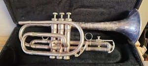King Model 603  Silver Cornet  - Picture 1 of 12