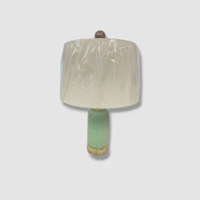 G-Safava Green Rustic Vintage Small Lamp - Image 1 of 4